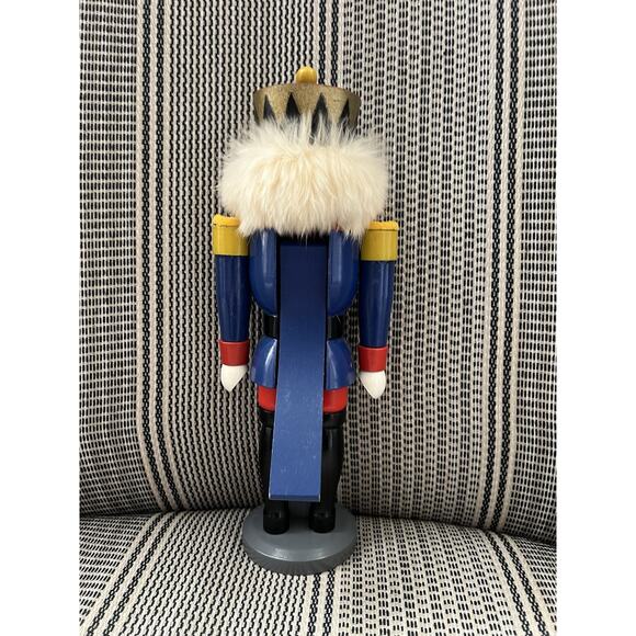 VINTAGE Wooden Erzgebirgischer Nussknacker GDR Expertic Nutcracker 13.5” - Picture 6 of 7